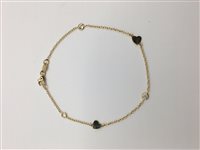 Bracciale Soma Gioielli Donna Bracciale Oro in Oro Zirconia SON BR OG/ZIR/CUORI - SON BR OG/ZIR/CUORI